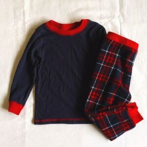 original weatherproof vintage fleece matching pajamas set 2T toddler boys